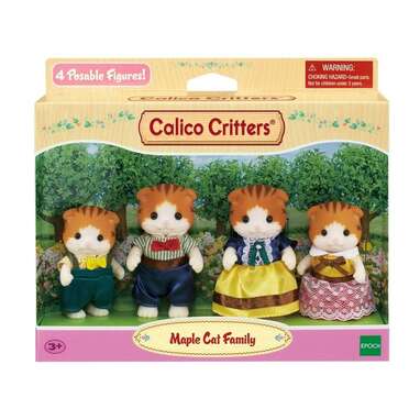 The sweetest family: Calico Critters Maple Cat Family (ages 3+)