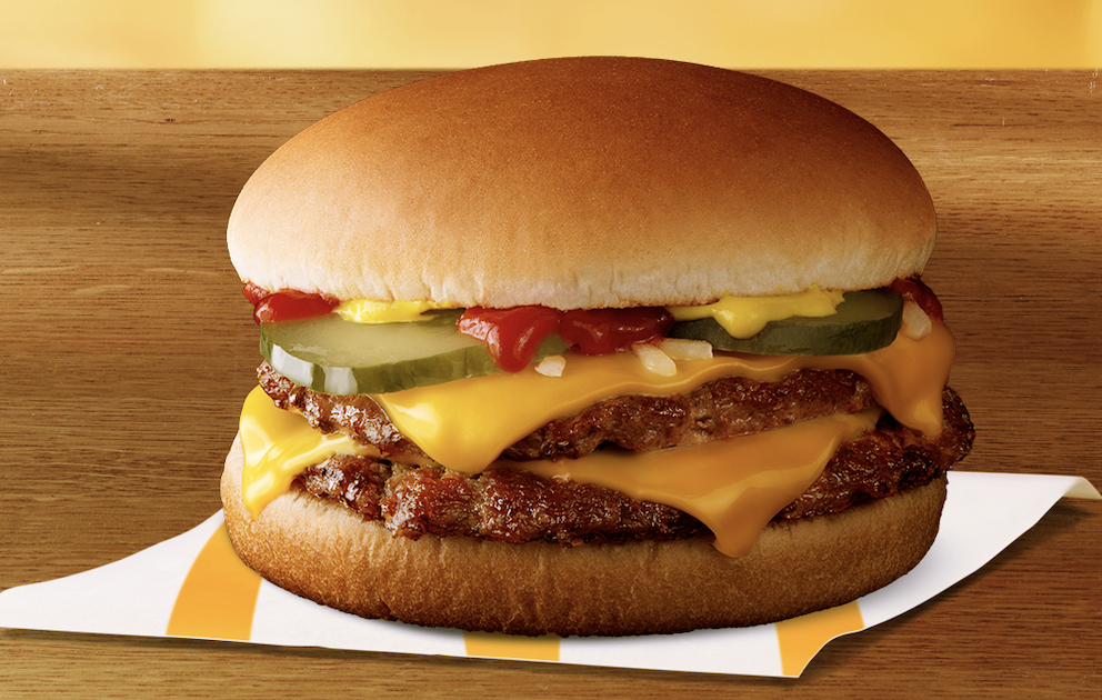 How to get a 50-cent double cheeseburger from McDonald's today