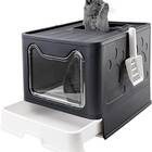 Bolux Foldable Cat Litter Box with Lid