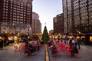 Christmas Village in Philadelphia