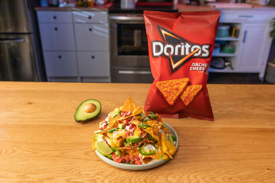 Loaded DORITOS® Nacho Cheese Nachos Recipe - Thrillist