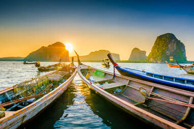 Long Tail boat thailand