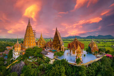 Temple near Kanchanaburi Thailand