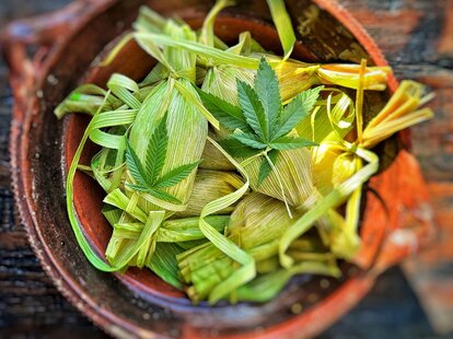 Cannabis-Infused Pork Tamales