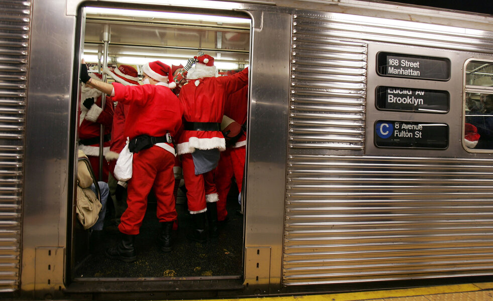 MTA Announces Alcohol Ban On Trains & Stations For SantaCon This ...