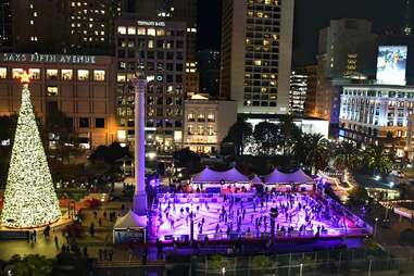 San Francisco's Union Square at Christmas: Photo Tour