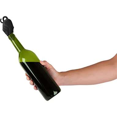 For the wine drinker: Genuine Fred STOP KITTY Wine Bottle Stopper