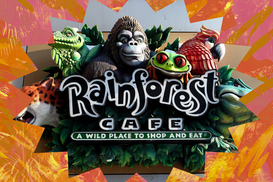 Rainforest Cafe, Purple Character