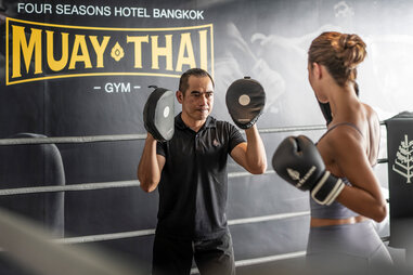 Four Seasons Hotel Bangkok Muay Thai classes
