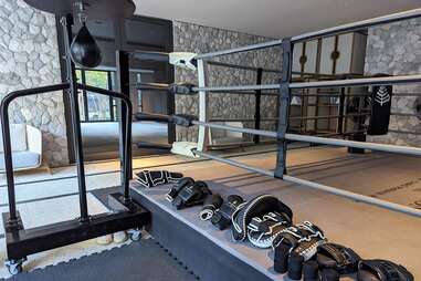 Muay Thai ring at Four Seasons Bangkok