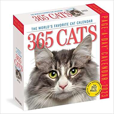 So you can have a cat a day: Workman Calendars 365 Cats Page-A-Day Calendar 2023