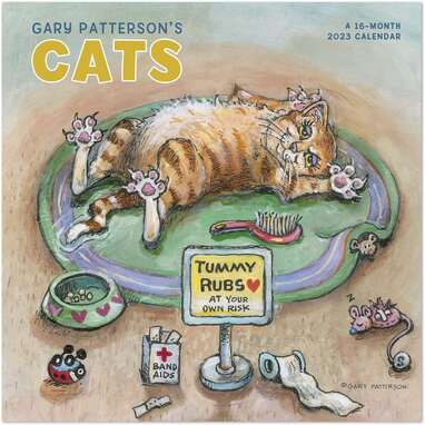 If you love cartoons: Mead Gary Patterson’s Cats Wall Calendar