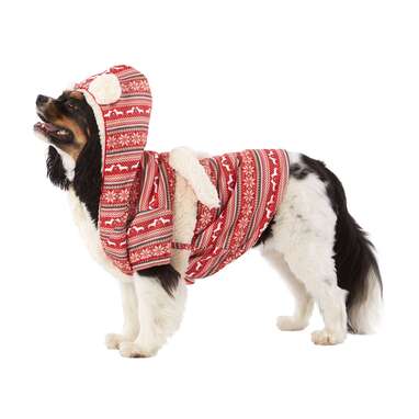 Frisco dog & cat 2025 reindeer fair isle sweater