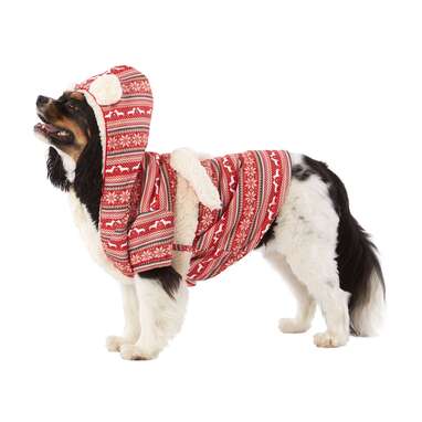 Frisco dog & cat hot sale reindeer fair isle sweater