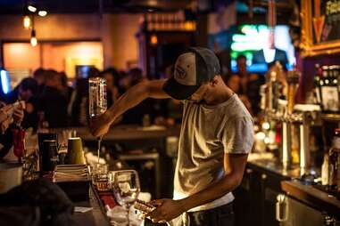 Bartender at Quarter Bar