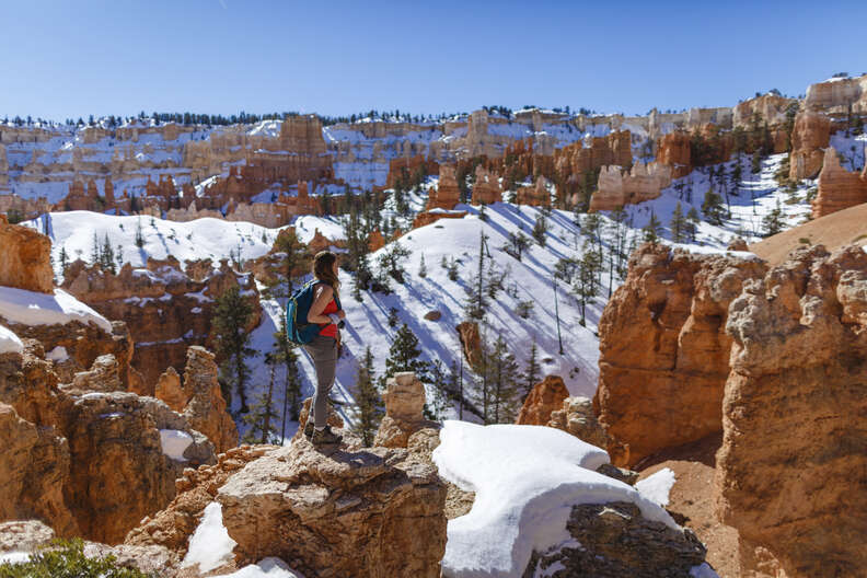 winter in Bryce Canyon