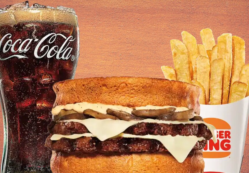 Burger King Introduces A New Swiss N Shroom Whopper Melt Thrillist 