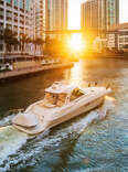 Boat on Miami River 