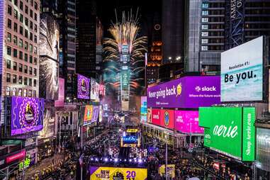 Times Square on New Year's Eve