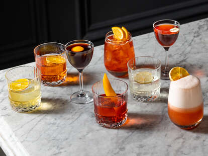 Negroni Bar cocktails