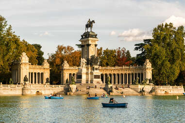 Boats in Madrid