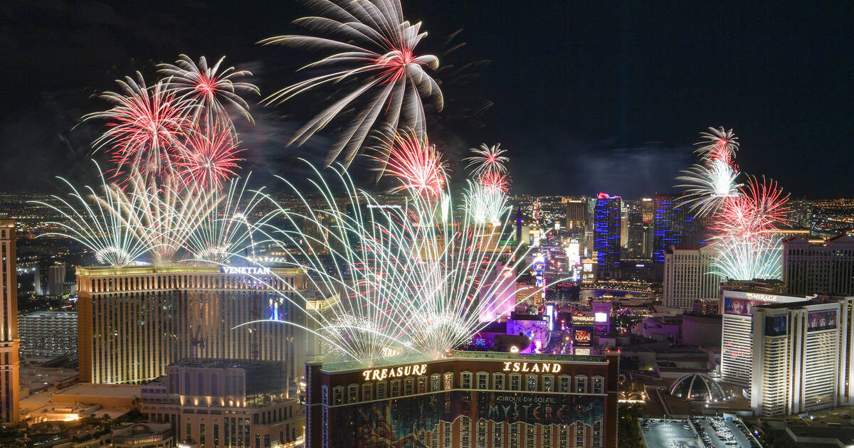 Thousands celebrate New Year's Eve in Vegas despite virus - Los Angeles  Times