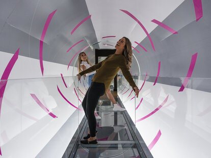 Tunnel Inside Paradox Museum