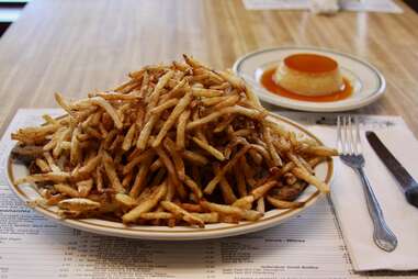 Fries and Steak at Rio Cristal