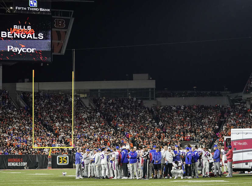 God is real,' says Buffalo Bills QB Josh Allen after game honoring Damar  Hamlin