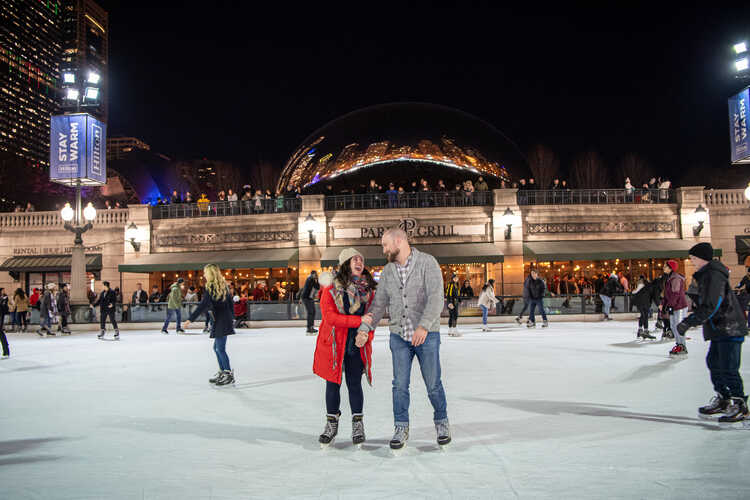 Millennium Park Ice Skating