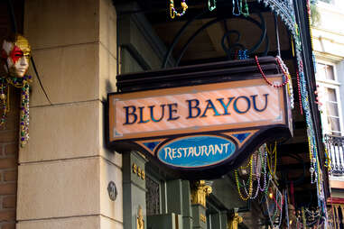 Blue Bayou restaurant at Disneyland
