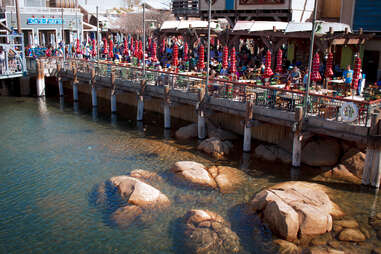 Pacific Wharf at California Adventure