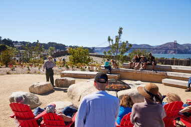 presidio tunnels campfire circle