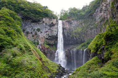 Kegon Falls in Nikko National Park