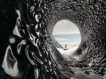 glacial cave iceland