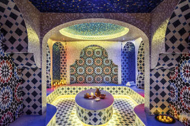 World Spa sauna