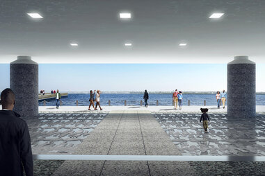 View of Water Inside IAAM