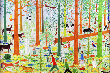 My Brothers and Me, in the Forest Collecting Eggshells and Snakeskin to Have the Beauty of Nature II