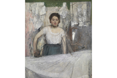 Die Büglerin, degas