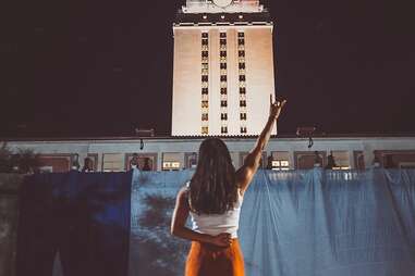 UT Austin Tower at Night