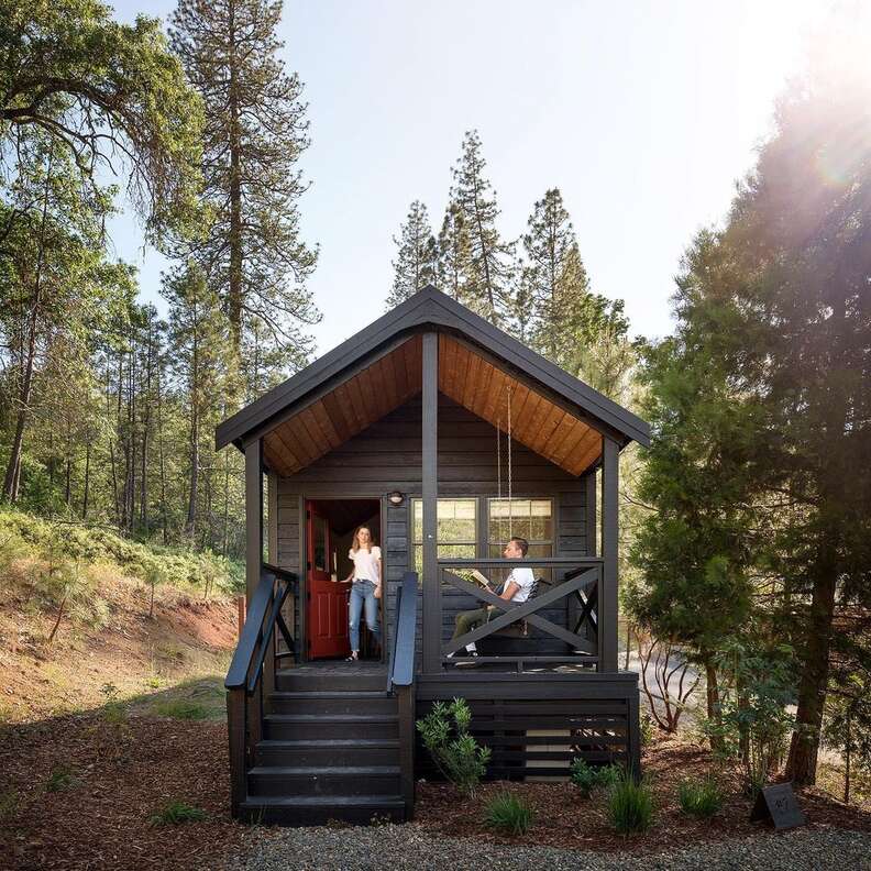 AutoCamp Yosemite cabin