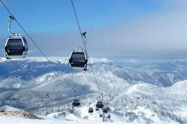 skiing greece