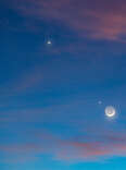 moon, saturn, venus meet up