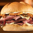 arby's garlic ribeye sandwich
