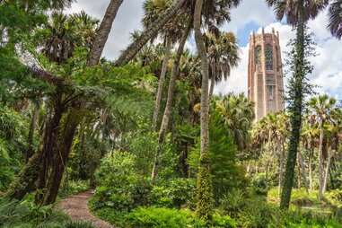 Bok Tower Gardens and trees