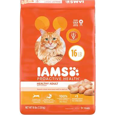 Iams dry cat food