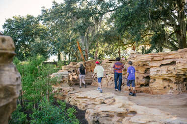 Hammock Hollow caves at Bok Tower Gardens