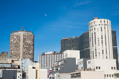 view from Cora restaurant