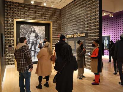 Inside of George Washington Carver Museum, Cultural and Genealogy Center