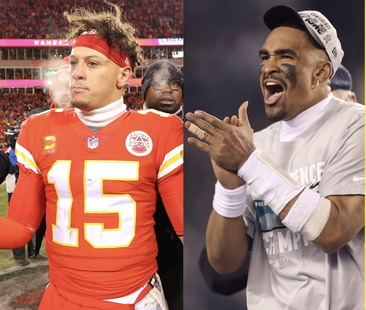 Patrick Mahomes and Jalen Hurts to be first Black quarterbacks to face off  at the Super Bowl, National